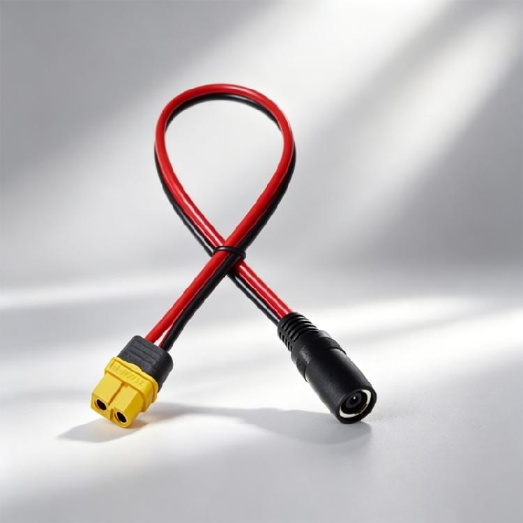 DC8020 Female Wire 14AWG 30Cm Outdoor Power Supply Replacement For Power Station Drones Battery Charging Cable