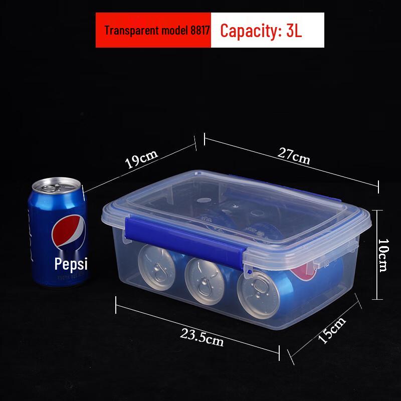 SPACEXPERT Commercial Plastic Food Storage Containers with Lids прозрачный