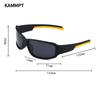 Y2k Men Sunglasses New Wrap Round Outdoor Sports Eyewear Trendy Fashion Mirrror UV400 Protection Eyewear