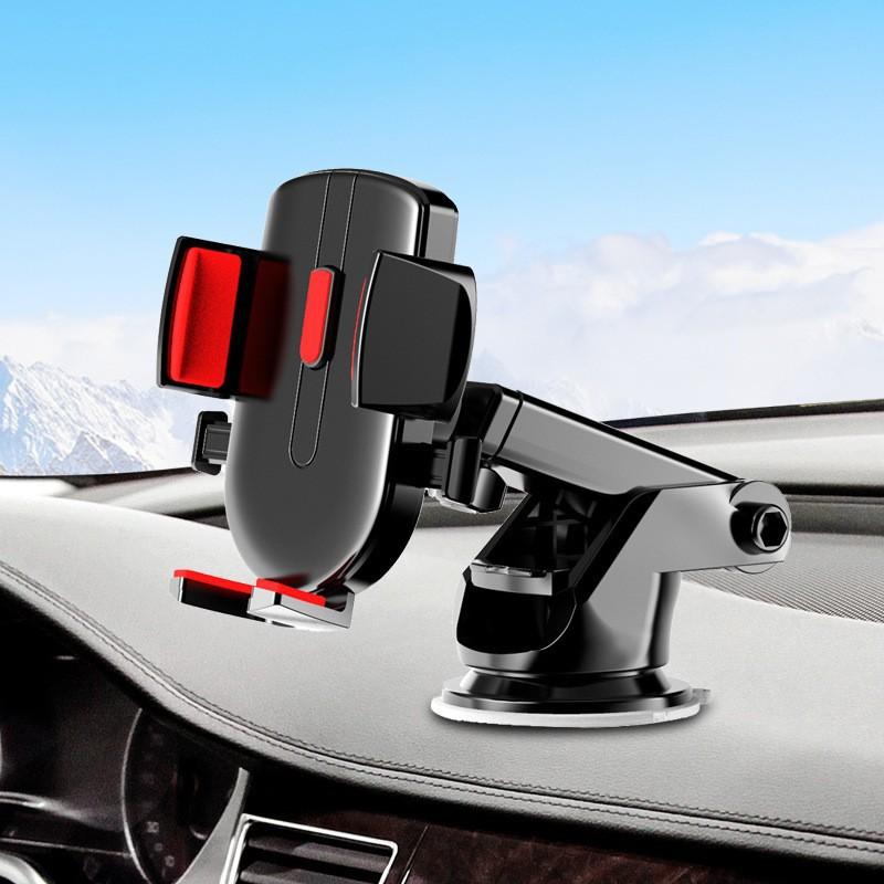 Car Car Mobile Phone Holder Stable Suction Cup Type Long Rod Telescopic Mobile Phone Holder Creative Mobile Phone Navigation Bracket
