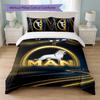 Man Truck Print 3Pcs Bedding Set Duvet Cover With Two Pillowcases Soft Bed Linen For Household Bedroom