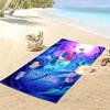 Custom NameFantasy Sea Beach Towel Soft Microfiber Summer Towel Quick Dry Absorbent Towel for Beach Swimming Pool Travel