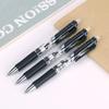 Deli 0.5mm Ret retractable Black Gel Pens (12-Pack)