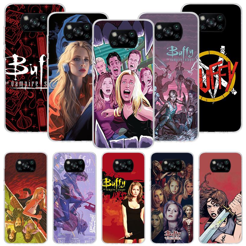 Buffy the Vampire Slayer Phone Case For Xiaomi Poco X7 X6 X5 Pro F7 Ultra Redmi 15C 15 13 13C 12 12C 10 10A 10C 9 9A 9C 9T Cover