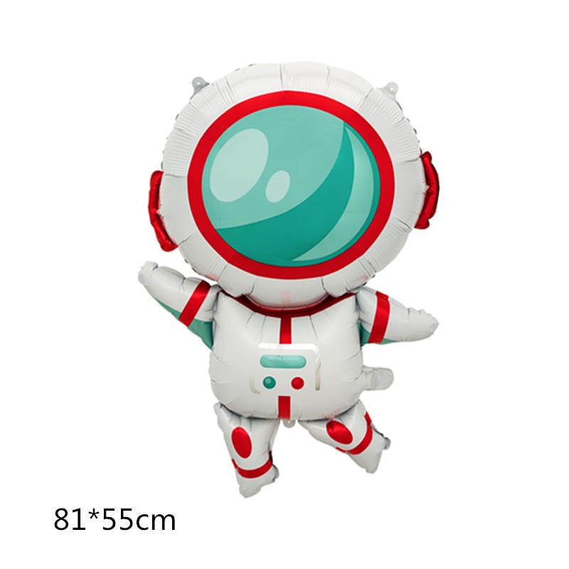 Space Birthday Party Decorations: Moon, Astronaut, Spaceship & Rocket Balloons
