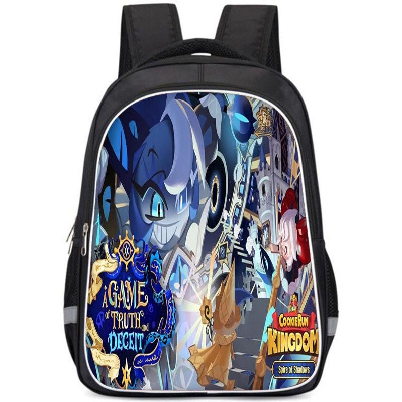 Backpack Cartoon Childrens With Cookierun Kingdom Print Design For Daily