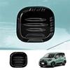 Car Fuel Tank Cap Cover Trim Oil Fuel Cap Protective For Toyota SIENTA 10 Series   Parts Bright Black