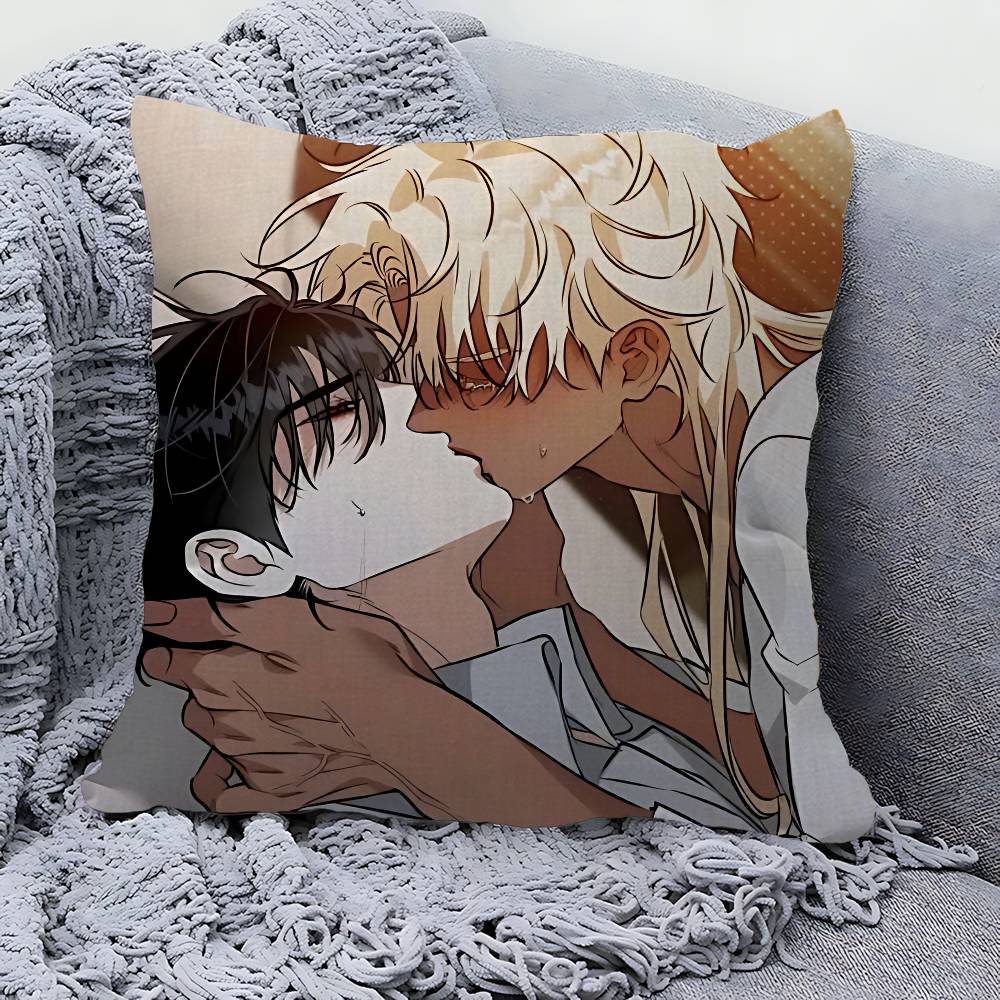 Brothers Without A Tomorrow Bl Anime Maple Design Cushion Cover Happy Autumn Harvest Decor Holiday Decorati Pillow Cover