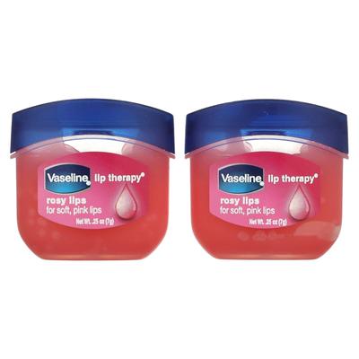 Lip Therapy, Rosy Lips, 2 упаковки, 7 г (0,25 унції) кожен