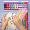 Purple 50 Positions Plastic Embroidery Floss Organizer Sewing Thread Holder  Embroidery Projects