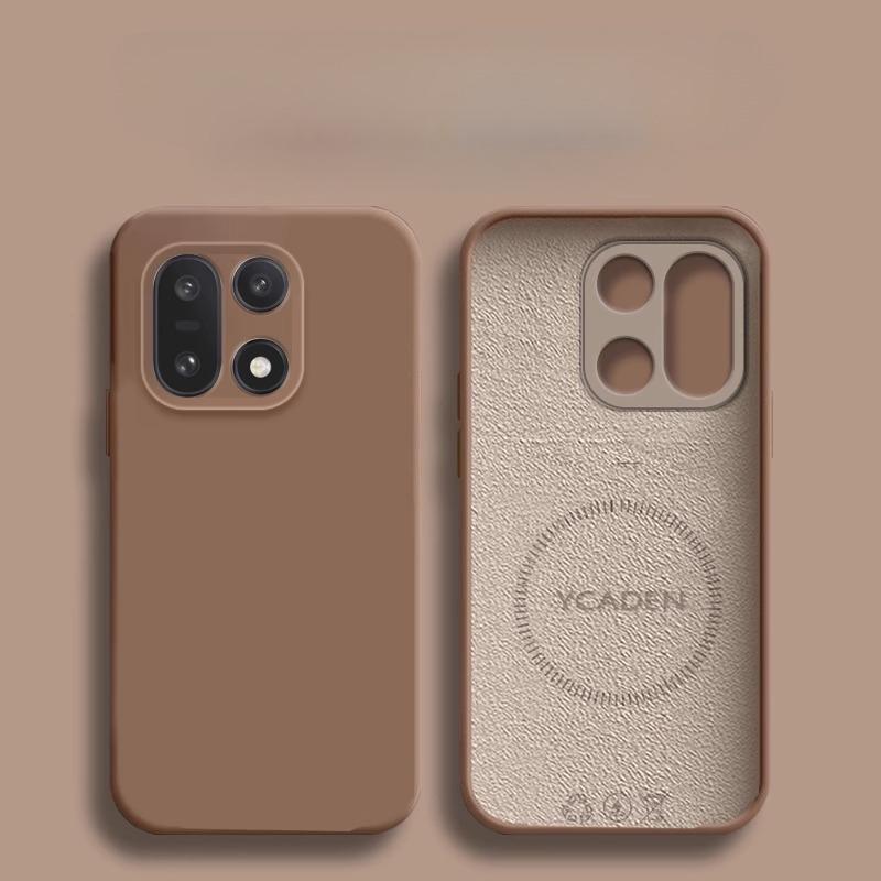 Per Custodia in Silicone Liquido Per Oneplus 1 Pelle Morbida Liscia Magnetica Ricarica Wireless Cover Paraurti Per Oneplus 1 1+1