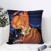 Camel Cigarettes Cushion Cover Anti-dustmite Pillowcase Invisible Zipper Silky Short Plush Sofa Cushion Cover