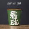 Green Ru Kiln Handwritten ******Lver Teacup Master Cup Personal Special Large Capacity Coke Cup Chinese High-End Kung Fu Tea Cup