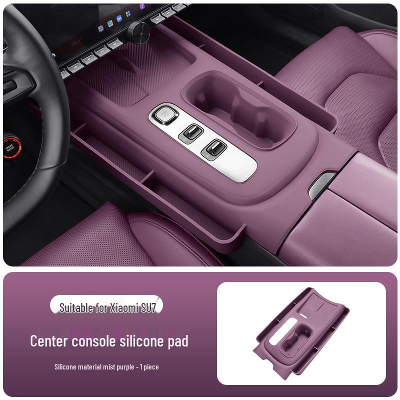 Silicone Non-slip Protective Sticker for Xiaomi SU7 Central Control Panel Interior Accessories