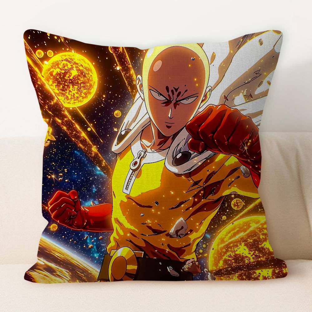 S-сайтама Наволочка Дизайн Наволочка Декор Праздничный Декор 12x12Inch