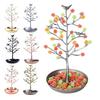 Candy Christmas Tree Decor Metal Display Stand for Gumdrops Sweets Festive Table Centerpiece for Holiday Party Home Office Decoration