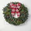 Christmas handmade decorative webbing red 2PC