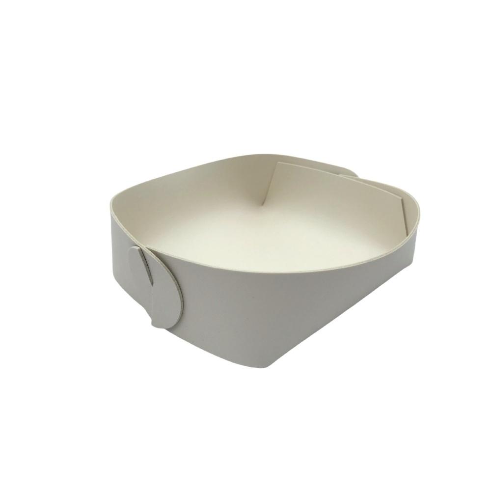 1 Stück Leder Schreibtisch Aufbewahrungsschale PU Leder Schmuck Kosmetik Schlüssel Aufbewahrungsschale Schreibtisch Faltbarer Organizer Aufbewahrungsbox Für Zuhause