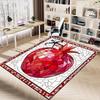 1PC Pomegranate Stained Glass Non-Slip Floor Carpet, Suitable for Office, Bedroomand Playrooms. It Can Also Be Used As a Sofa Footrest cover-T85
