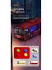 Children's Large Bus Toy with Opening Doors and Music – Public Bus Model for Boys