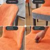Universal Curved Chair Cover Fan-shaped Chair Stool Cover Chair Slipcovers  For Home Decor