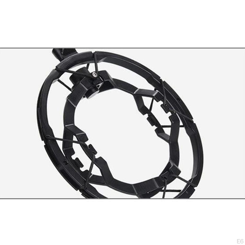 Recording Condenser Mic Shock Mount Lightweight Microphone Holder , Angle Adjustable