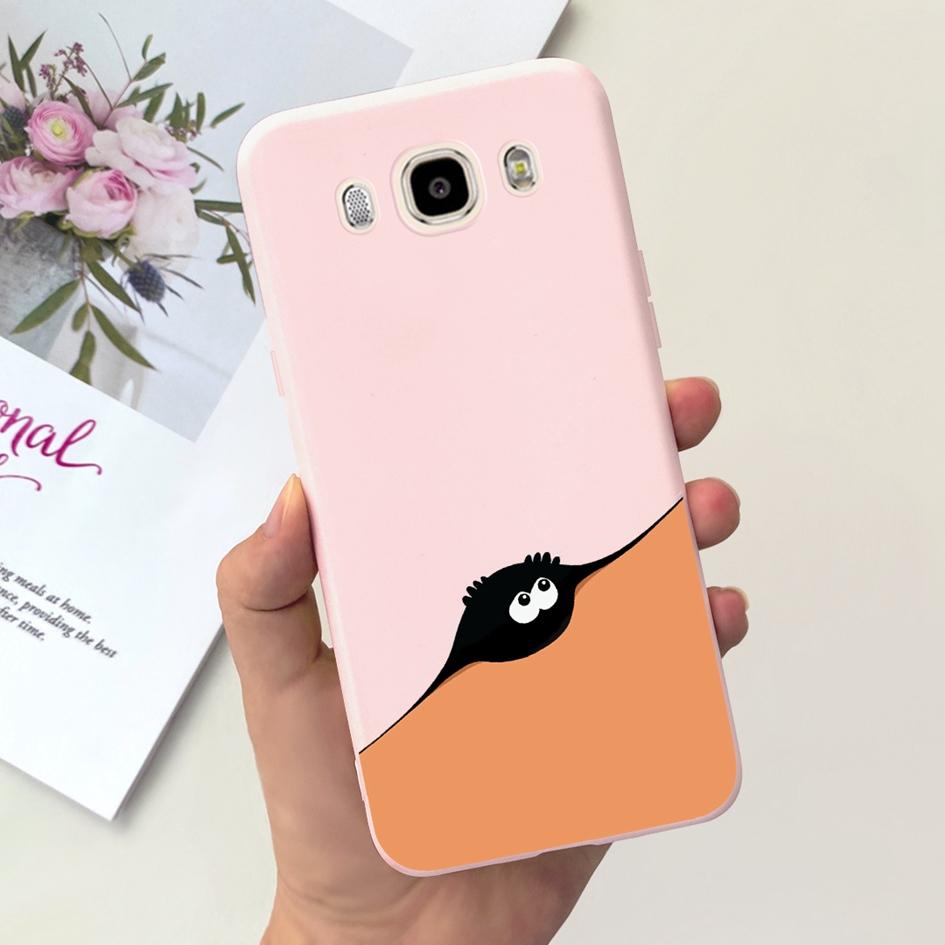 For Samsung Galaxy J7 J5 J3 2016 Case SM-J320F J510F J710F Phone Cover Cute Astronaut Silicone Bumper For Samsung J2 2016 Fundas