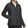 Golf Outerwear Thermal Water Repellent Full Zip Down Jacket Black [Adidas Golf] WIND.RDY Men's