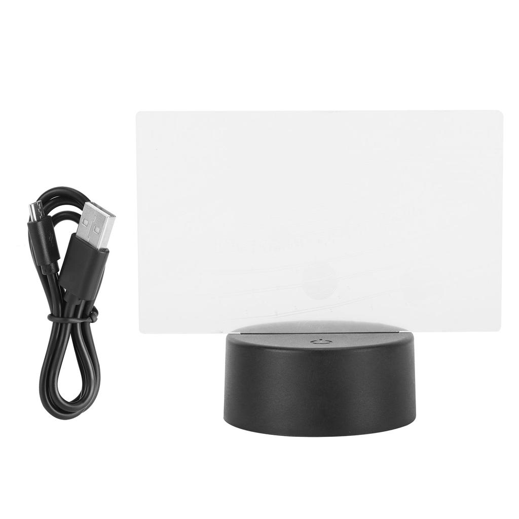 3D Base Lamp Universal Solar System Pattern Colorful LED Night Light USB for Kids Birthday Holiday Gift