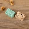 Original light retro handbook seal, butterfly, cat, garland message card, decorative material printing stamp journal stamp