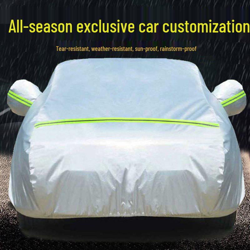 

Чехол для автомобиля Baojun 510/530/560/310w/730/360: Защита от солнца и дождя, Утолщенная ткань Оксфорд Baojun 730 Nano Oxford