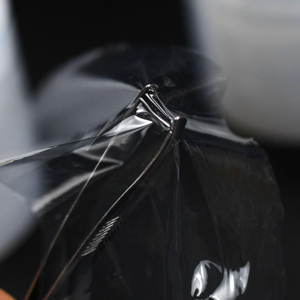 4Rolls Mini Stretch Film for Fishing Tackle Wrap | Clear Self-Adhesive Packing Film for Fishing Gear Organization & Storage