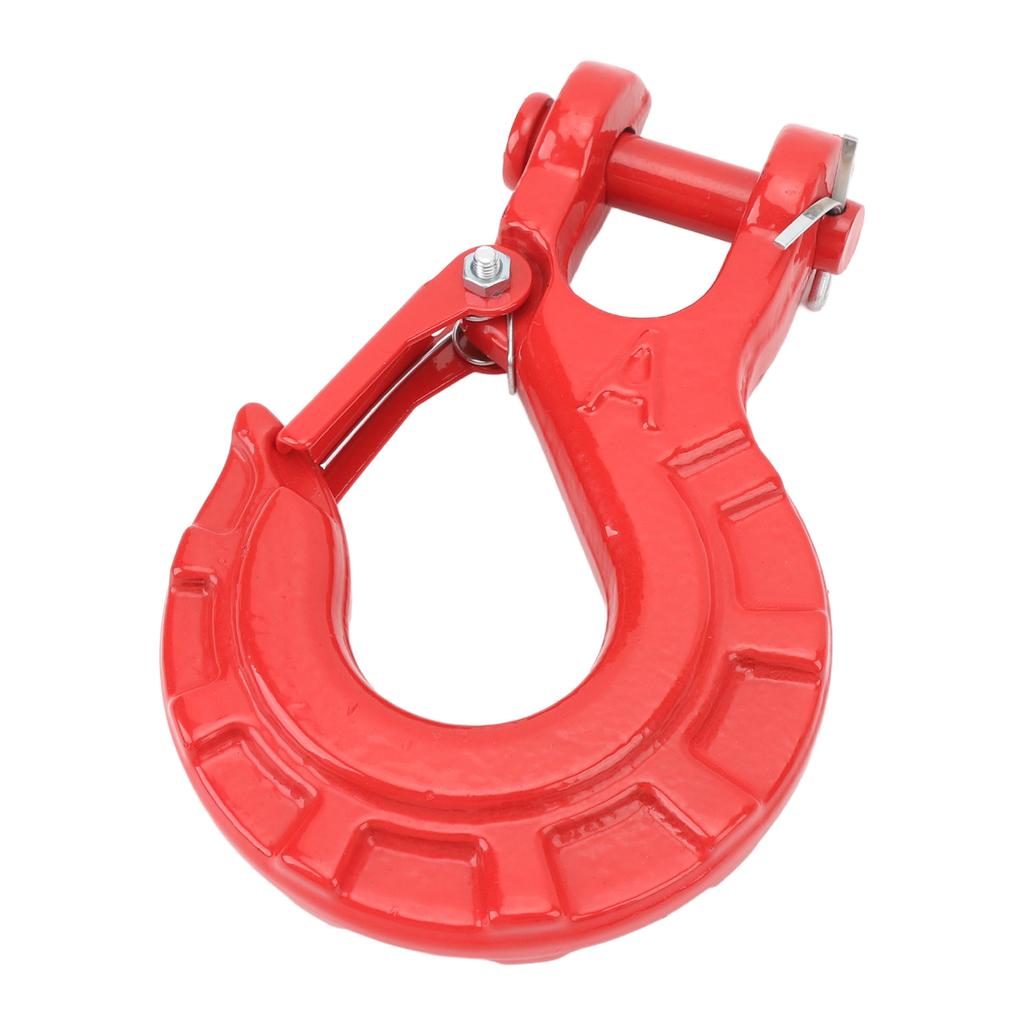 Trailer Chain Hook 3 8in Alloy Steel 15T Versatile Secure Connection Safety Chain Hook for Truck Transport Tow Winch