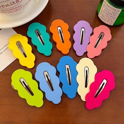Clip Gifts For Girl Cloud Female Barrettes Hair Accessories Korean Style Hairpin Wave Hair Clip