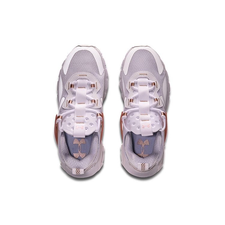 Under Armour HOVR Mega 1 Low Top Running Shoes Women Sneakers Pink 3023874-100