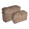 Trousse de toilette - HOUSE NORDIC - Marron - Polyester - Souple - Zippée