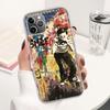 Banksy Graffiti Art Phone Case For Apple iPhone 16 15 14 13 12 11 Pro Max Mini XS XR X 7 Plus 8 + SE Soft Silicone Print Shell F