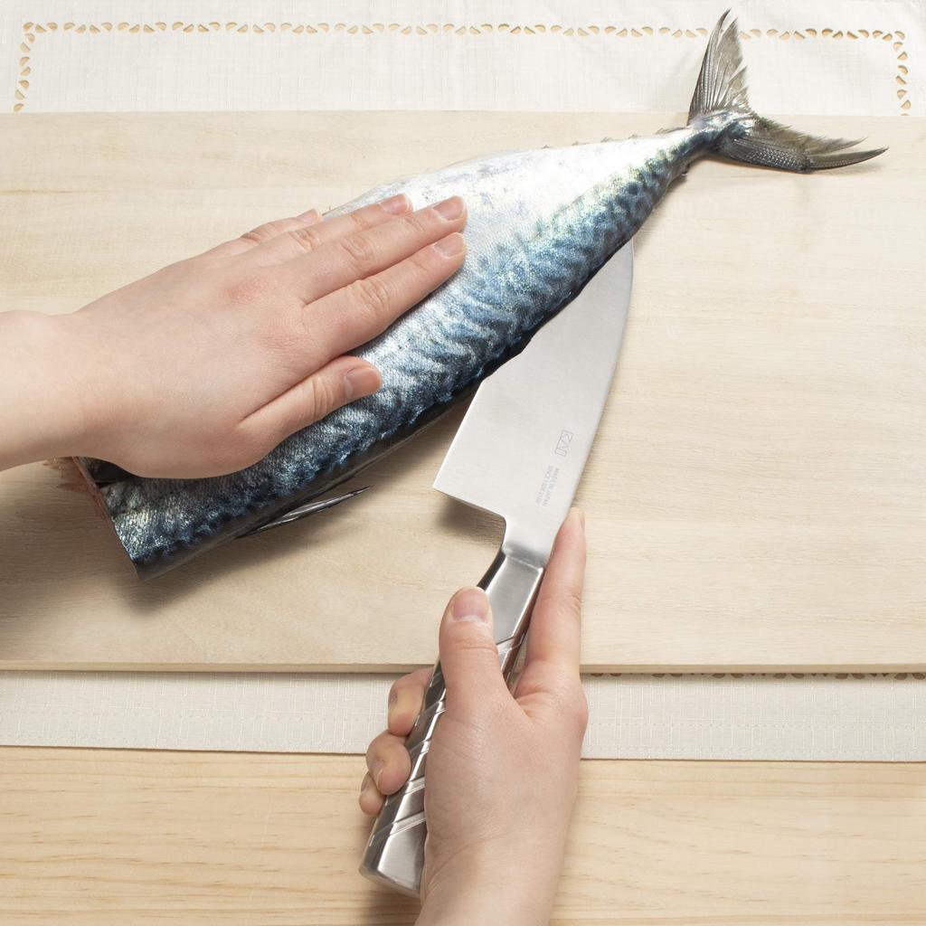 Kai Deba Seki All Stainless Made In 093 AK5170 Knife, Magoroku, Steel, 150mm, Japan,