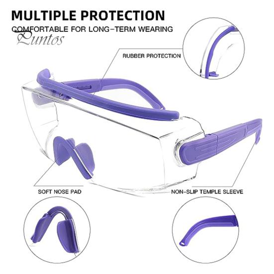 Anti-Fog Safety Goggles Comfortable Secure Seal Clear Vision Protection Dust-proof Goggles for Men And Women