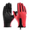 Touchscreen Winterhandschuhe für Damen & Herren: Rutschfest, mit Reißverschluss, für Outdoor-Sportarten, Klettern, Skifahren und Motorradfahren