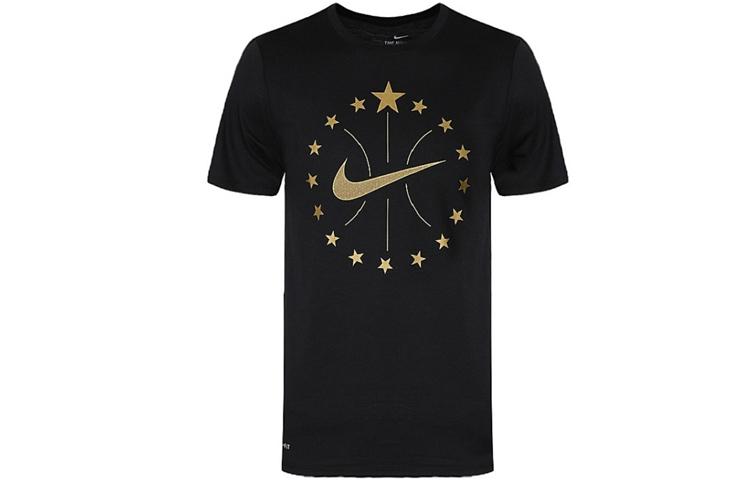 

Nike T Shirts Men s Crew Neck Moderate Straight Fit 913343-010 M