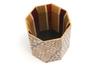 Small parquet octagonal pen holder