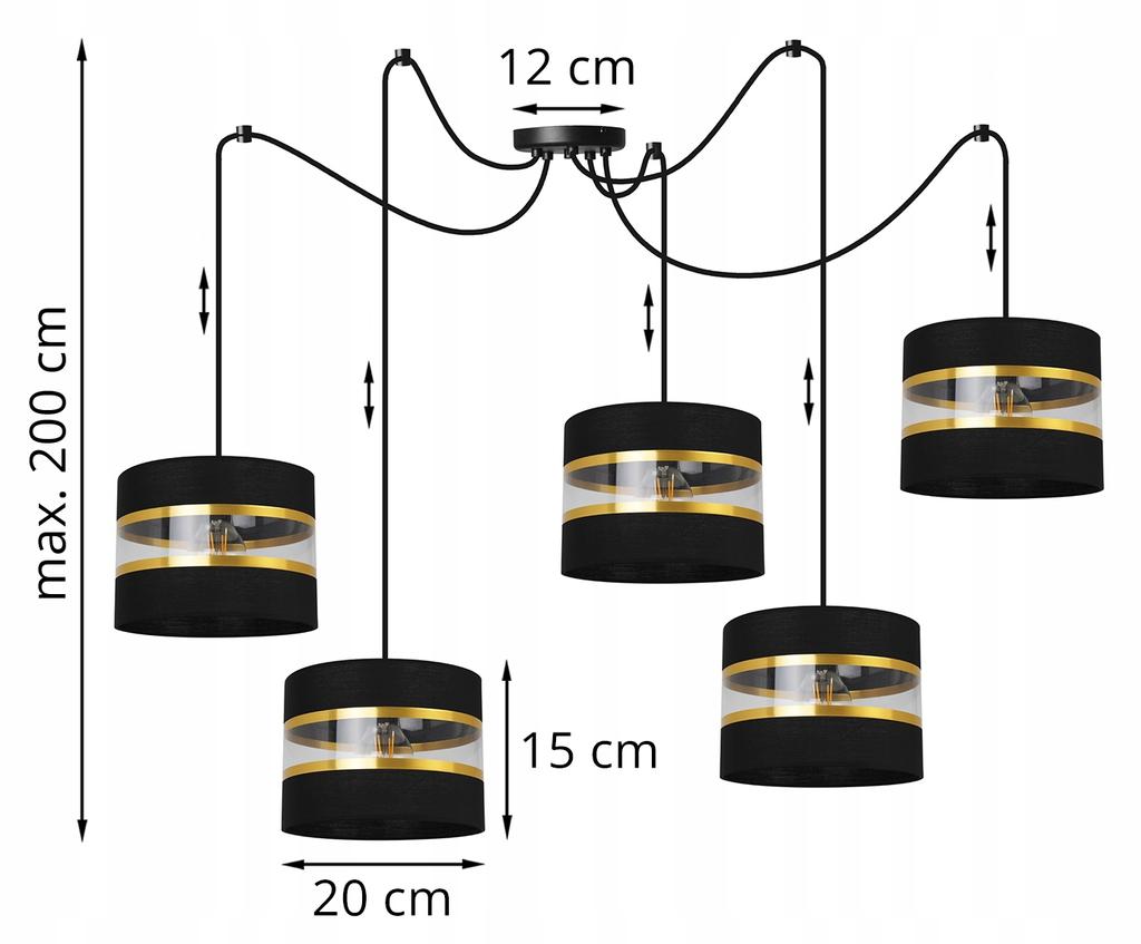 Ceiling Hanging Lamp Chandelier Lampshade Modern