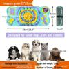 Pet Sniffing Mat: Indoor Dog & Cat Foraging Toy, Decompression Puzzle & Slow Feeder