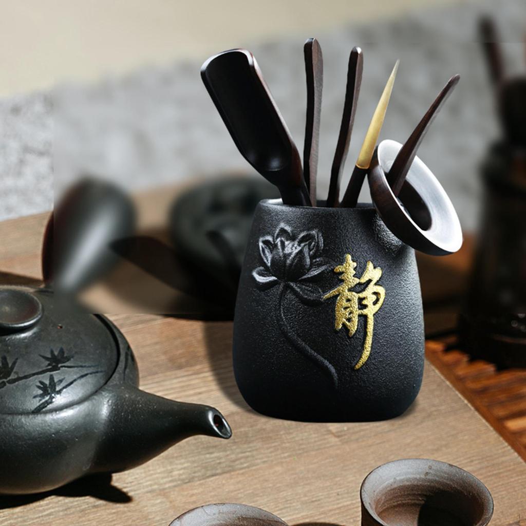 Chinese Kung Fu Teapot Set Tool Traditional Tea Ceremony, Canister Making Teaware