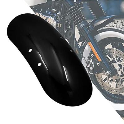 HDBUBALUS Motorcycle Front Fender Mudguard, Iron, for Harley Sportster Forty Eight 48 XL1200X XL 1200 2010-2022, Glossy Black