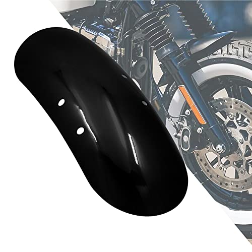 HDBUBALUS Мотоциклетное переднее крыло, Железное, для Harley Sportster Forty Eight 48 XL1200X XL 1200 2010-2022, Глянцевый черный