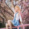 Anime My Dress Up Darling Kitagawa Marin Costume Cosplay Kitagawa Marin Vestiti Cosplay Uniforme Scolastica Parrucca Completo Ragazze Donne