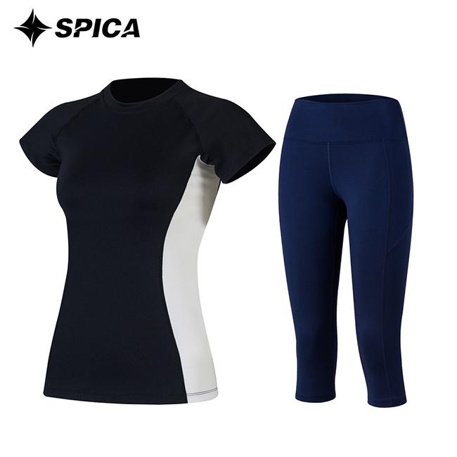 Seupika Yoga Set T-Shirt Sleeveless Leggings Spa527704