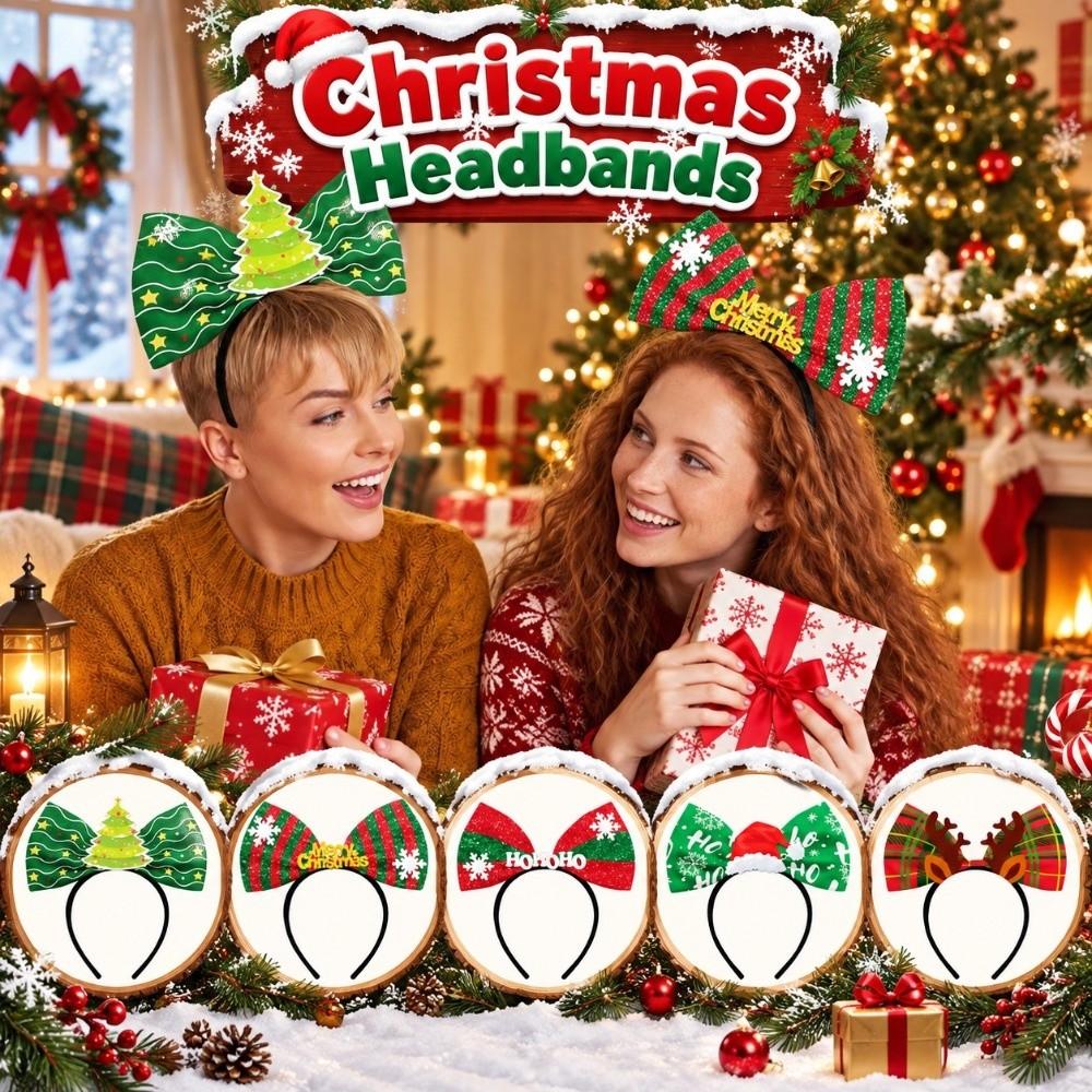 Cute Christmas Headbands Elk Party Hair Accessory Cosplay Hair Hoop  Costume Party Accessories